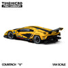(Pre-Order) 1/64 Time Micro TM647709 PSC Design Countach LPI800-4 Yellow