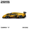 (Pre-Order) 1/64 Time Micro TM647709 PSC Design Countach LPI800-4 Yellow