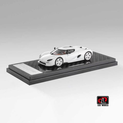 (Pre-Order) 1/64 LCD Models LCD64052-WH Koenigsegg CC850 White
