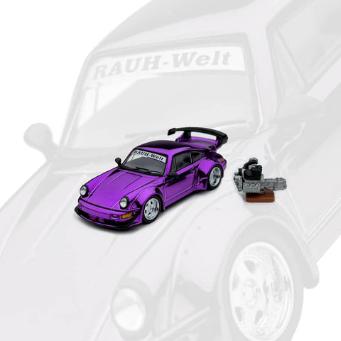 (Pre-Order) 1/64 Motorhelix M62111DZ-YJ RWB 964 Chrome Purple