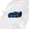 (Pre-Order) 1/64 Motorhelix M62211DZ-YJ RWB 993 Chrome Blue
