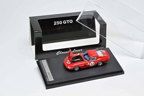 (Pre-Order) 1/64 Classic Lover CLF250ENB Ferrari 250 GTO Equipe Nationale Belge #22