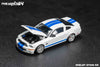 (Pre-Order) 1/64 FineWorks64 FWFMWBL Shelby GT500 KR White w/ Blue Stripes