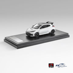 (Pre-Order) 1/64 LCD Models LCDZZ64001D02-PW Toyota GR Yaris Aero Performance Package 2025 w/ Rear Wing Pearl White