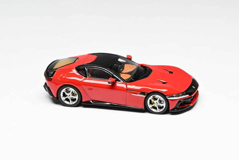 (Pre-Order) 1/64 7cm Model 7CMF12CR Ferrari 12Cilindri Standard Red
