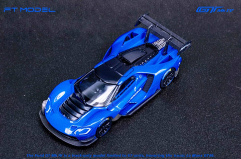 (Pre-Order) 1/64 FT Model FTFGTPBL Ford GT Mk4 Pearl Blue