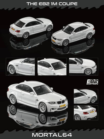 (Pre-Order) 1/64 Mortal MB1MW BMW 1M E82 Pearl White