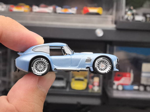 (Pre-Order) 1/64 Liberty64 LACCIB Shelby Cobra V10 "Al Yasid" Concept Ice Blue