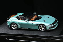 (Pre-Order) 1/64 7cm Model 7CMF12CG Ferrari 12Cilindri Celeste Trevi Green