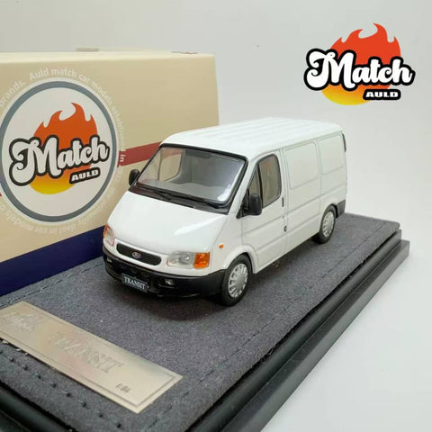(Pre-Order) 1/64 Auld Match AMFTW Ford Transit Mk5 White