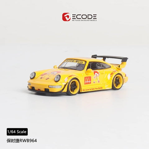 (Pre-Order) 1/64 Decode DP964M RWB 964 McDonald's Yellow