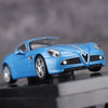 (Pre-Order) 1/64 Motorhelix MHAR8CBL Alfa Romeo 8C Competizione Lake Blue