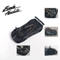(Pre-Order) 1/64 Rhino Model RMPZCI Pagani Zonda 1 of 1 Full Carbon w/ Italia Stripes