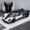 (Pre-Order) 1/64 Rhino Model RMPZWR Pagani Zonda 1 of 1 White Riviera