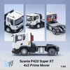 (Pre-Order) 1/64 3Nity 3NSP420W Scania P420 Super XT 4x2 Prime Mover White