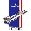 (Pre-Order) 1/64 SupCar SC647254 Hino 300 Tow Truck Rothmans #1