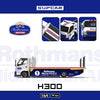 (Pre-Order) 1/64 SupCar SC647254 Hino 300 Tow Truck Rothmans #1