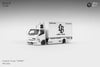 (Pre-Order) 1/64 Mega Gear MG-644 Hino 300 Custom Gull Wing Truck LB Metallic White