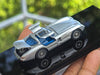 (Pre-Order) 1/64 YS Model YSMB300SLRSBL Mercedes-Benz 300 SLR W196S 1955 Uhlenhaut Coupe Silver w/ Blue Interior