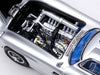 (Pre-Order) 1/64 YS Model YSMB300SLRSBL Mercedes-Benz 300 SLR W196S 1955 Uhlenhaut Coupe Silver w/ Blue Interior