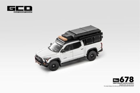 (Pre-Order) 1/64 GCD 678 Toyota Tundra Pickup XK70 TRD Pro White