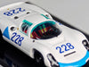 (Pre-Order) 1/64 Carport Models CPP910WBL228 Porsche 910 White/ Blue #228