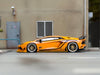 (Pre-Order) 1/64 Rotating Wheel RWLAY Rowen Aventador S LP740-4 Magic Yellow