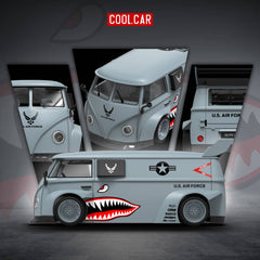 (Pre-Order) 1/64 Cool Car CC642959 Volkswagen T1 Grey Shark