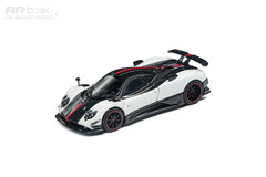 (Pre-Order) 1/64 Almost Real 650601001 Pagani Zonda Cinque Coupe 2009 Bianco Benny White