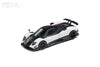 (Pre-Order) 1/64 Almost Real 650601001 Pagani Zonda Cinque Coupe 2009 Bianco Benny White