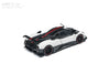 (Pre-Order) 1/64 Almost Real 650601001 Pagani Zonda Cinque Coupe 2009 Bianco Benny White