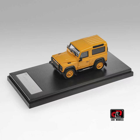 (Pre-Order) 1/64 LCD Models LCD64016-YE Land Rover Defender 90 V8 Yellow