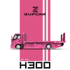 (Pre-Order) 1/64 SupCar SC647255 Hino 300 Tow Truck FNF2 Pink