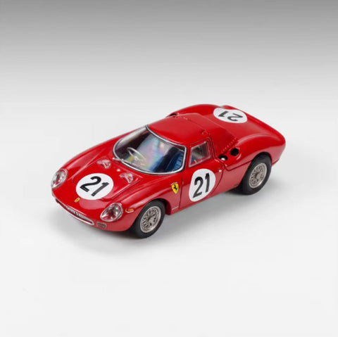 (Pre-Order) 1/64 YS Model YSF250R21 Ferrari 250 LM #21 24 Hours of Le Mans 1965 Winner