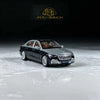 (Pre-Order) 1/64 Rhino Model RMMMS680SBK Mercedes-Maybach S680 Silver/ Black