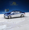 (Pre-Order) 1/64 Rhino Model RMMMS680BLS Mercedes-Maybach S680 Blue/ Silver