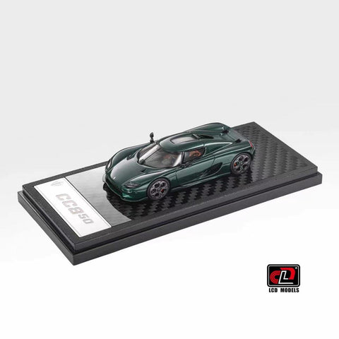 (Pre-Order) 1/64 LCD Models LCD64052-GR Koenigsegg CC850 Green