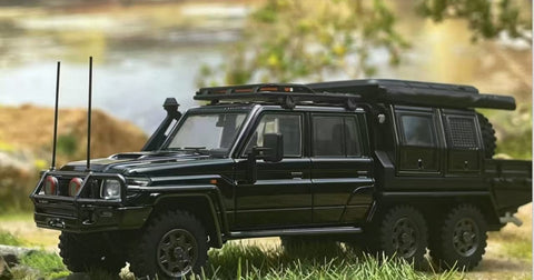 (Pre-Order) 1/64 Autobots Models AMTLC796X6BK Toyota Land Cruiser LC79 6x6 Black