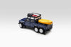 (Pre-Order) 1/64 Shadow Pro 726 Land Rover Defender 110 Pick Up 6x6 Dark Blue w/ Accessories