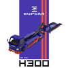 (Pre-Order) 1/64 SupCar SC647256 Hino 300 Tow Truck FNF3 Blue/ Orange