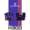 (Pre-Order) 1/64 SupCar SC647256 Hino 300 Tow Truck FNF3 Blue/ Orange