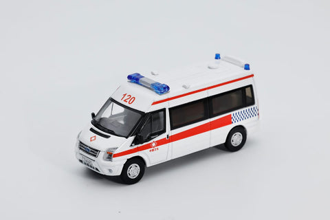 (Pre-Order) 1/64 Shadow Pro 689 Ford Transit Ambulance