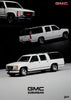 (Pre-Order) 1/64 Bliss Mold BMGMCSW GMC Suburban GMT400 Ivory White