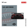 (Pre-Order) 1/64 Cool Car CC643835 Lamborghini Aventador LP700-4 GT Evo Air Force Shark