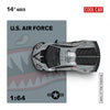 (Pre-Order) 1/64 Cool Car CC643835 Lamborghini Aventador LP700-4 GT Evo Air Force Shark