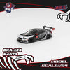 (Pre-Order) 1/64 Demon King Auto DKA-123 BMW M4 G82 GT3 Dinosaur Skeletons #77