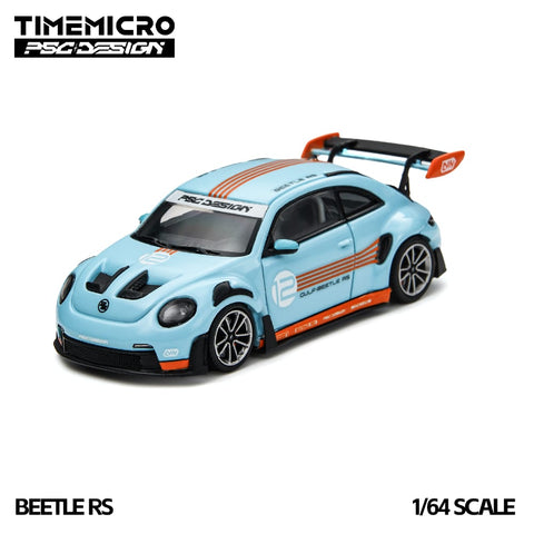 (Pre-Order) 1/64 Time Micro TM647909 Volkswagen Beetle RS Gulf