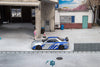 (Pre-Order) 1/64 Fuji FNSR34SBLBKW Nissan Skyline GT-R R34 Nismo Z-Tune Silver/ Blue w/ Black Wing