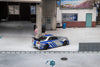 (Pre-Order) 1/64 Fuji FNSR34SBLBKW Nissan Skyline GT-R R34 Nismo Z-Tune Silver/ Blue w/ Black Wing