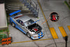 (Pre-Order) 1/64 Mega Mega MMNSR34SBL Nissan Skyline GT-R R34 FNF Silver/ Blue